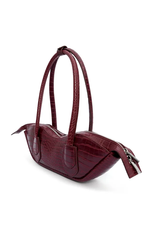 EYYO ATELIER Leather Bag Burgundy Wholesale Clothing 0