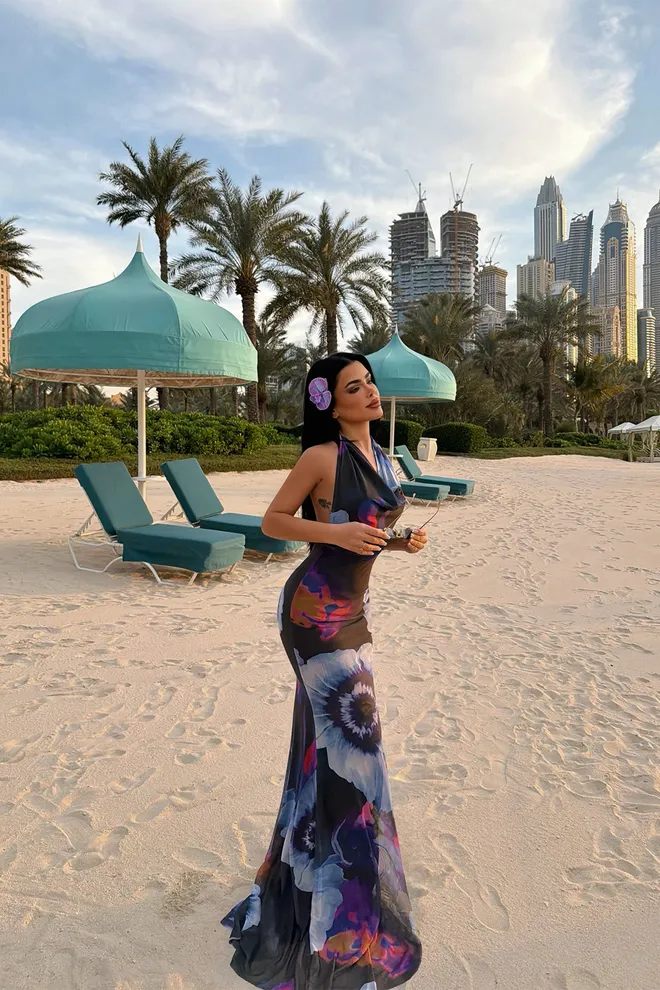 EYYO ATELIER Black Sexy Elegant Formal Slip Dress Wholesale Clothing Summer