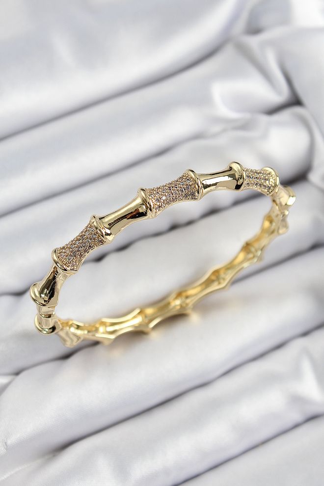 Ebijuteri Латунный Цирконовый Камень Модель Золотого Цвета Женский Браслет Vip Оптовая продажа одежды 0