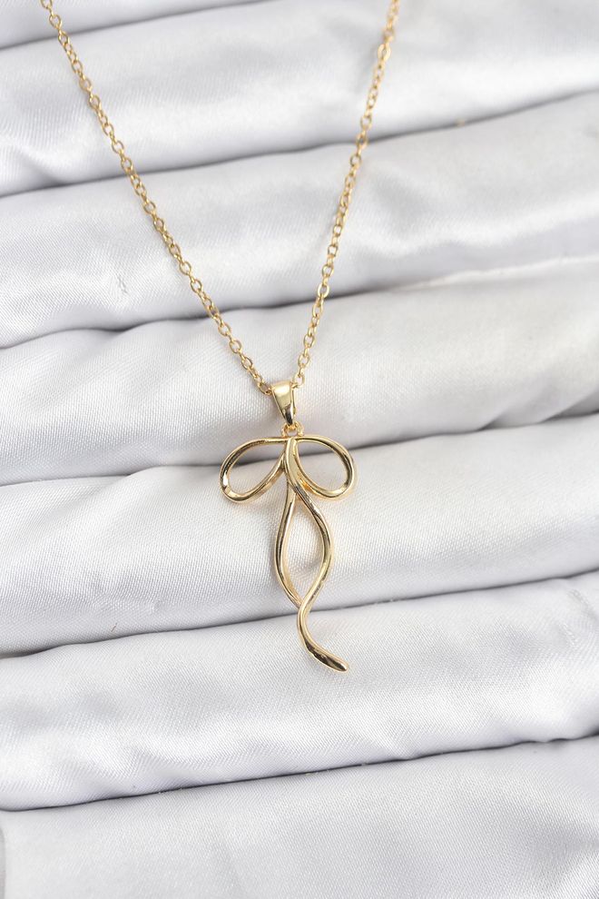 Ebijuteri قلادة نسائية من سلسلة فولاذية 316l باللون الذهبي ملابس بالجملة 0