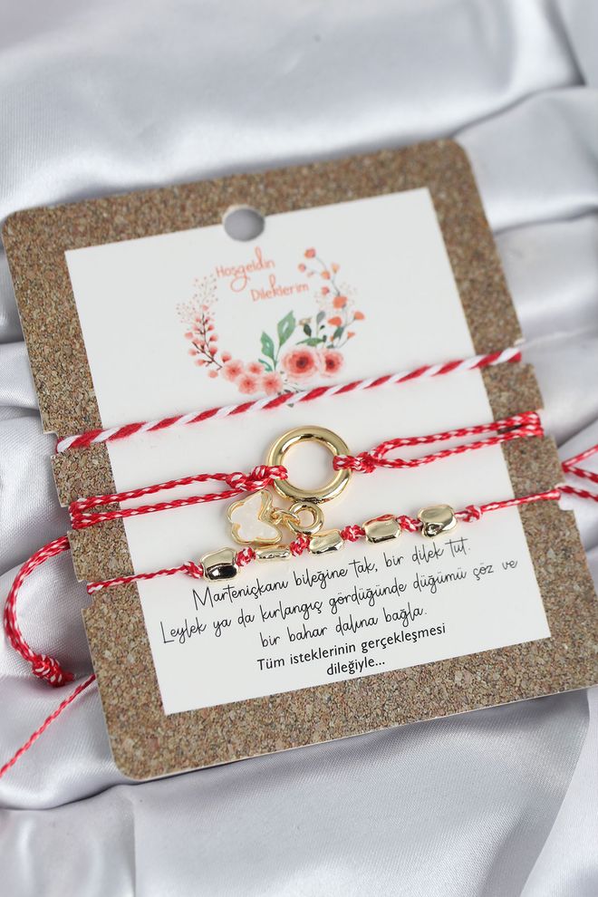 Ebijuteri Pulseira Marteniçka Modelo Borboleta De 3 Peças Roupas por atacado 0