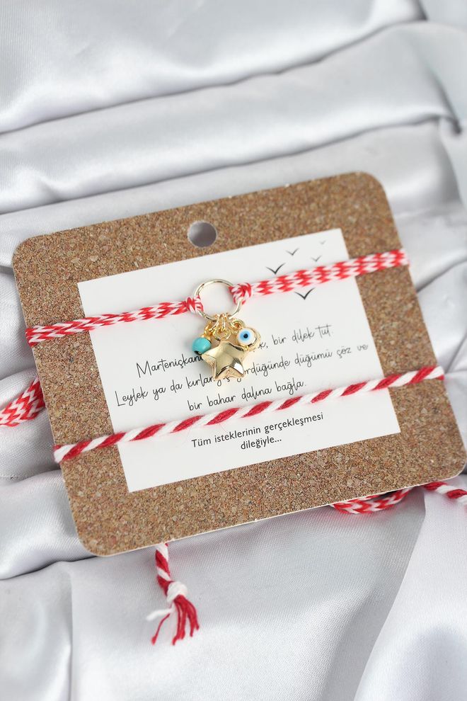 Ebijuteri Pulseira Martenicka 2 Peças Modelo Evil Eye E Star Roupas por atacado 0