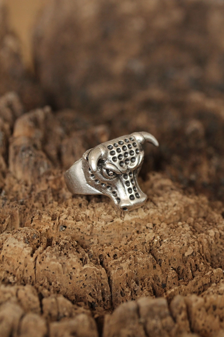 Un model de îmbrăcăminte angro poartă 20516 - Adjustable Ring - Silver, turcesc angro Inel de Ebijuteri