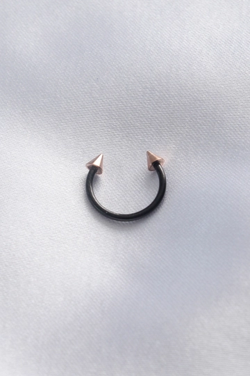 Un model de îmbrăcăminte angro poartă  316L Piercing Din Oțel Chirurgical - Negru
, turcesc angro Piercing de Ebijuteri