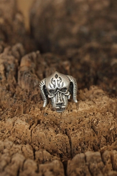 Un model de îmbrăcăminte angro poartă 20689 - Adjustable Ring - Silver, turcesc angro Inel de Ebijuteri