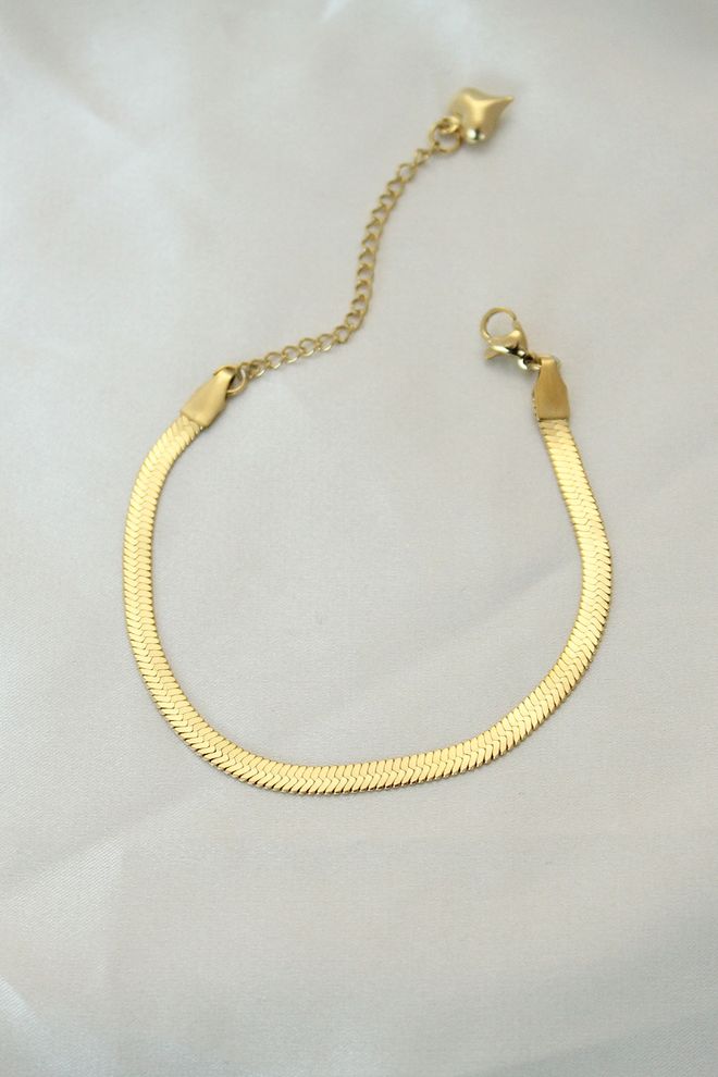 Ebijuteri Stalen armband Goud Groothandel Kleding 0