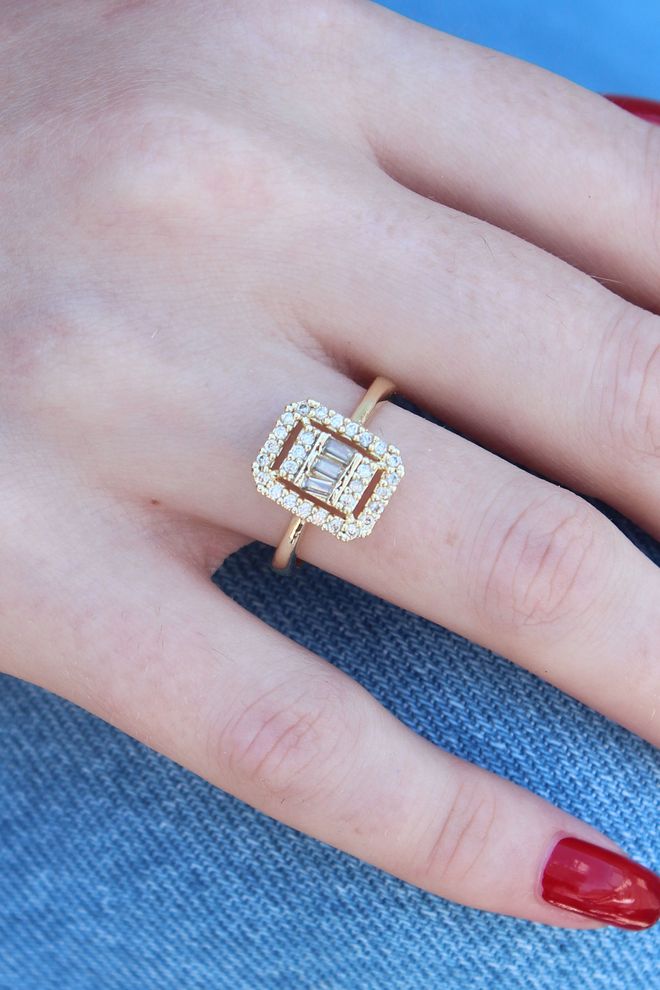 Ebijuteri Ring Goud Groothandel Kleding 0