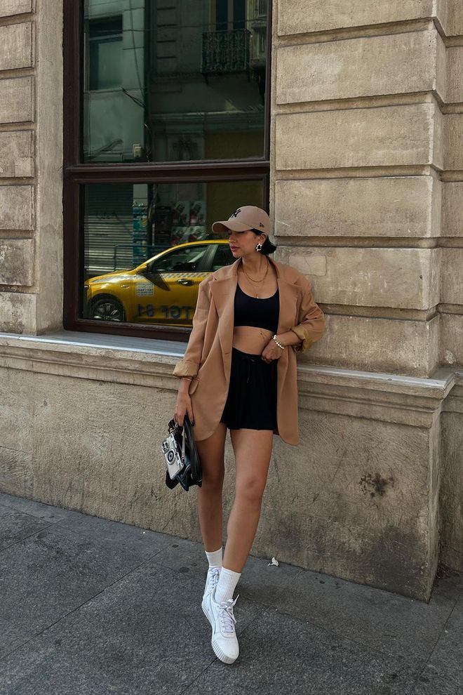 Elisa Dad Jacket Camel Дрехи на едро Официален