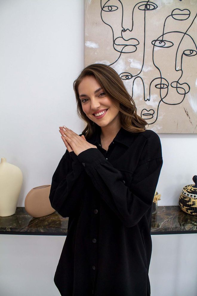 L&C Set Negru Casual Sport Jogger Îmbrăcăminte cu ridicata Bumbac