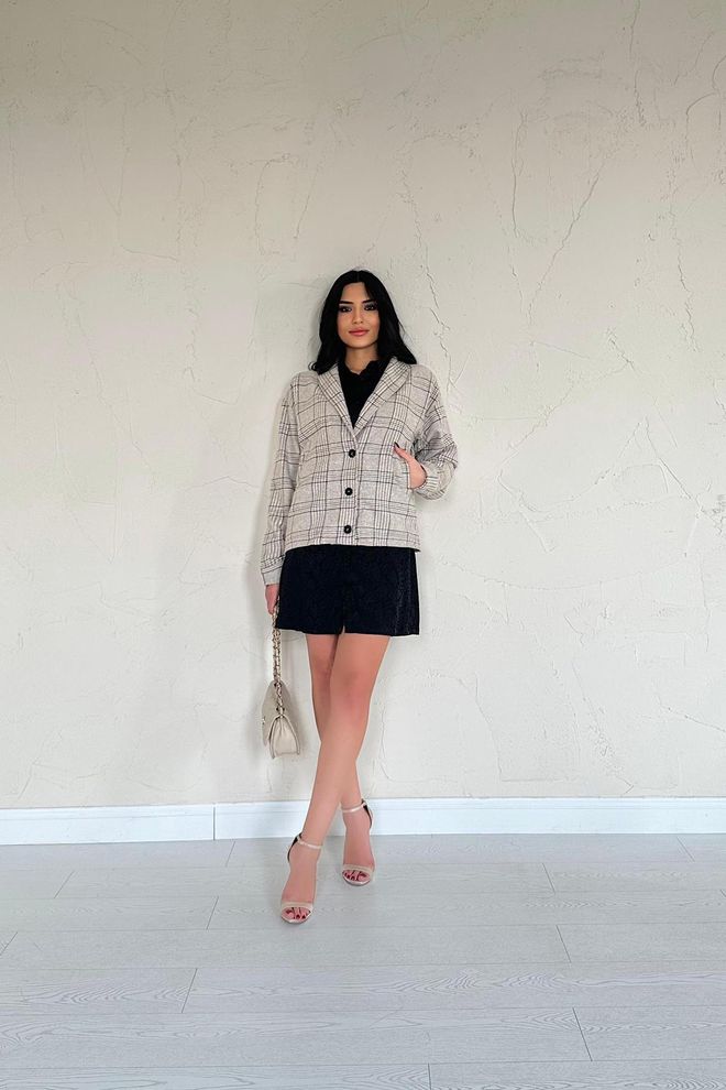 Elisa Camicia Con Motivi Multicolor Abbigliamento all'ingrosso Casuale