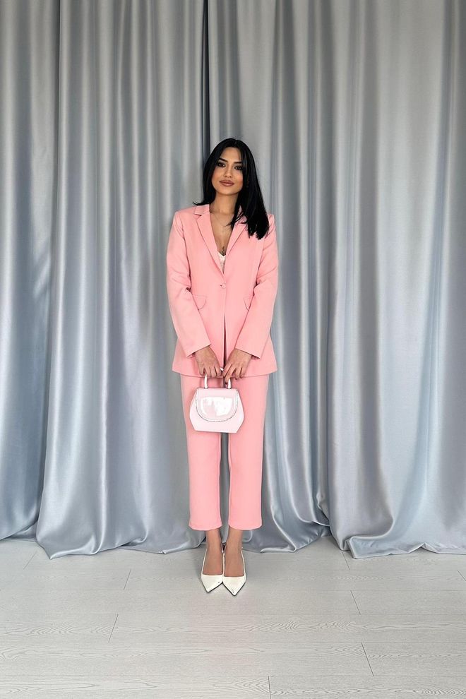 L&C Pink Formal Elegant Suit Wholesale Clothing Wedding