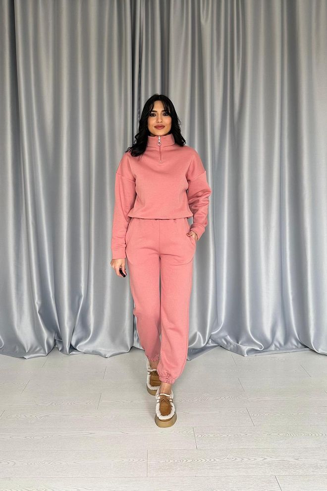 Elisa Set Tuta Da Ginnastica A Tre Fili Rosa Salmone Abbigliamento all'ingrosso Sportivo