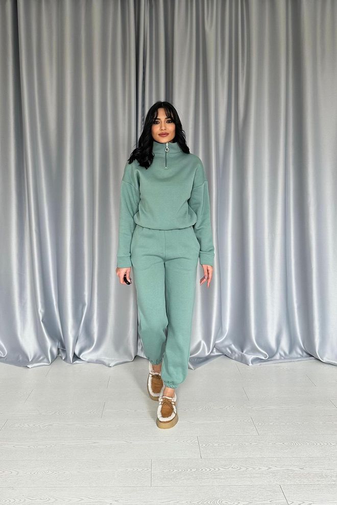 L&C Green Tracksuit Casual Sport Streetwear Jogger Wholesale Clothing Sport