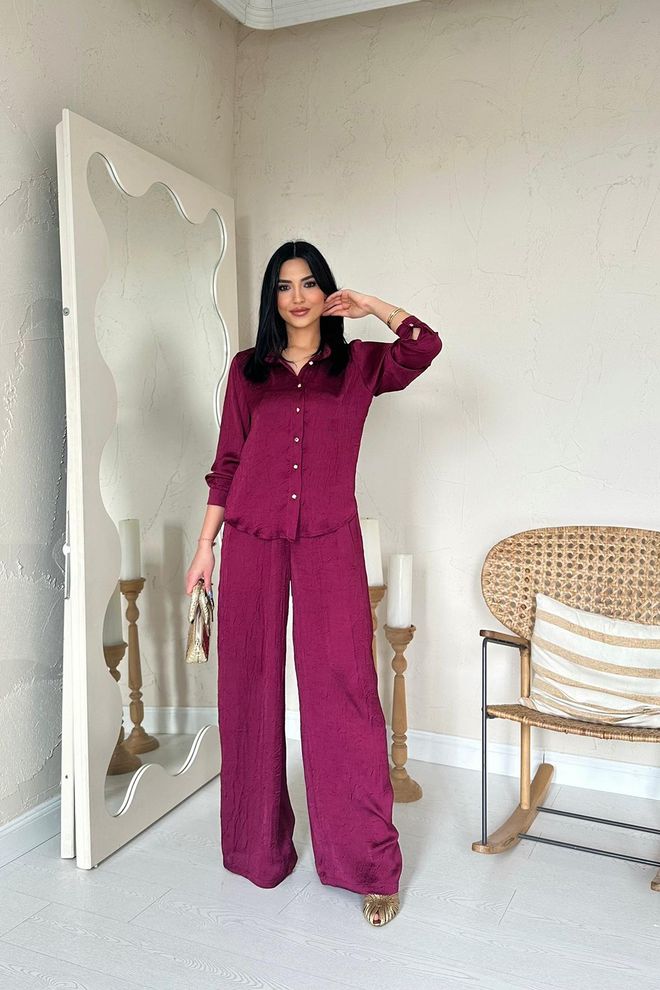 L&C Costum Dublu Violet Îmbrăcăminte cu ridicata Casual