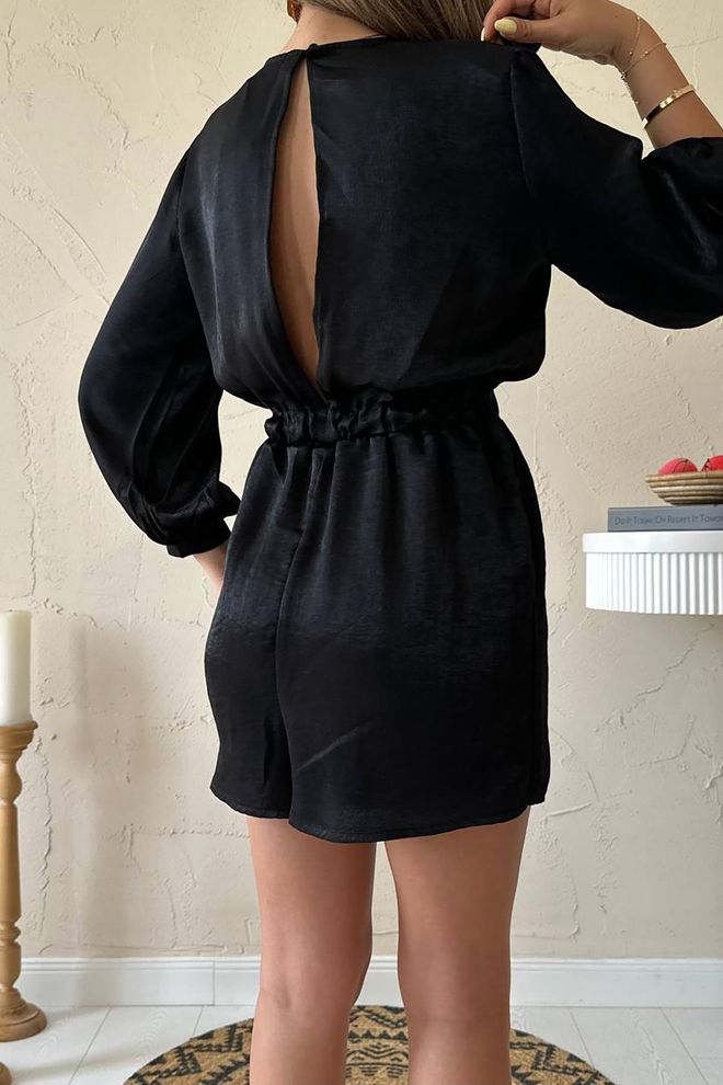 L&C Black Sexy Elegant Casual Glam Jumpsuit Wholesale Clothing Casual