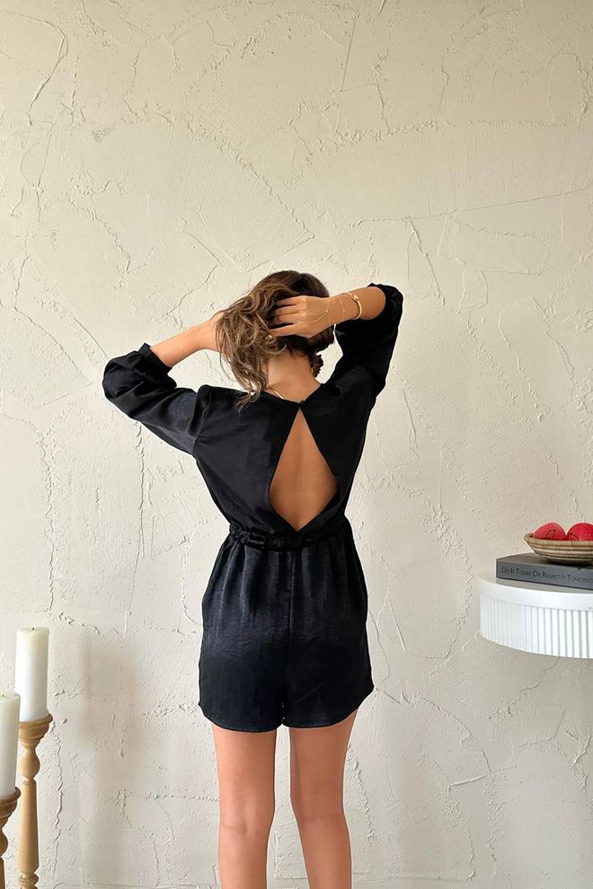 L&C Black Sexy Elegant Casual Glam Jumpsuit Wholesale Clothing 5