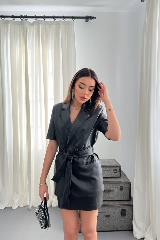 L&C Black Formal Sexy Elegant Glam Suit Wholesale Clothing Work