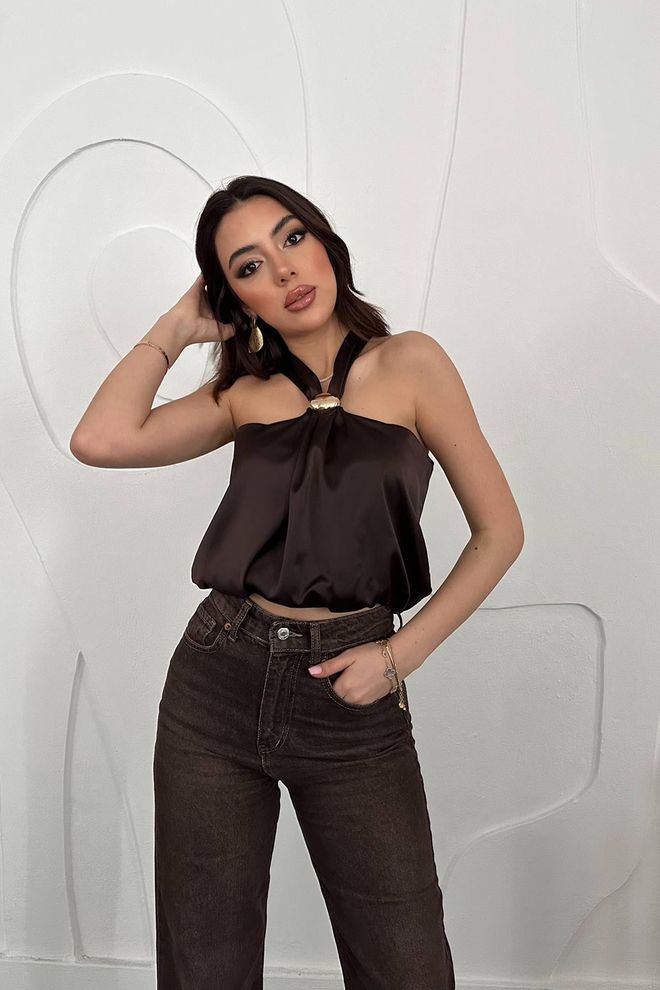 Elisa Black Sexy Elegant Glam Blouse Wholesale Clothing Sexy