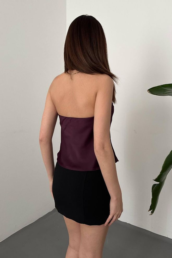 Elisa Μπορντό Μπλούζα Χονδρικό εμπόριο ενδυμάτων Επίσημο