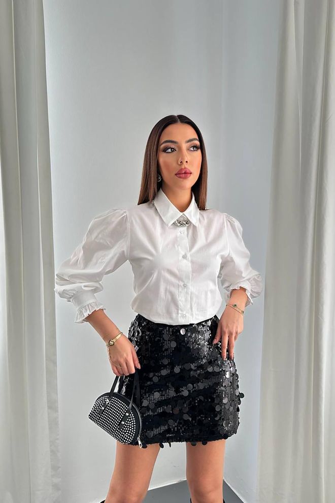 Elisa Black Sexy Elegant Glamour Bodycon Mini Skirt Wholesale Clothing Birthday