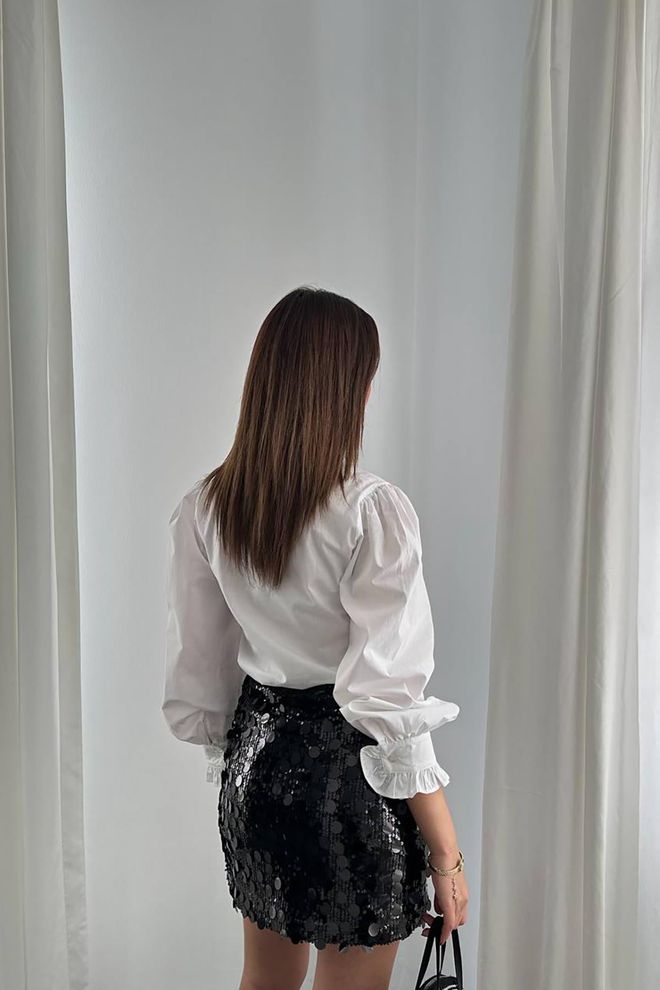 Elisa Black Sexy Elegant Glamour Bodycon Mini Skirt Wholesale Clothing Formal