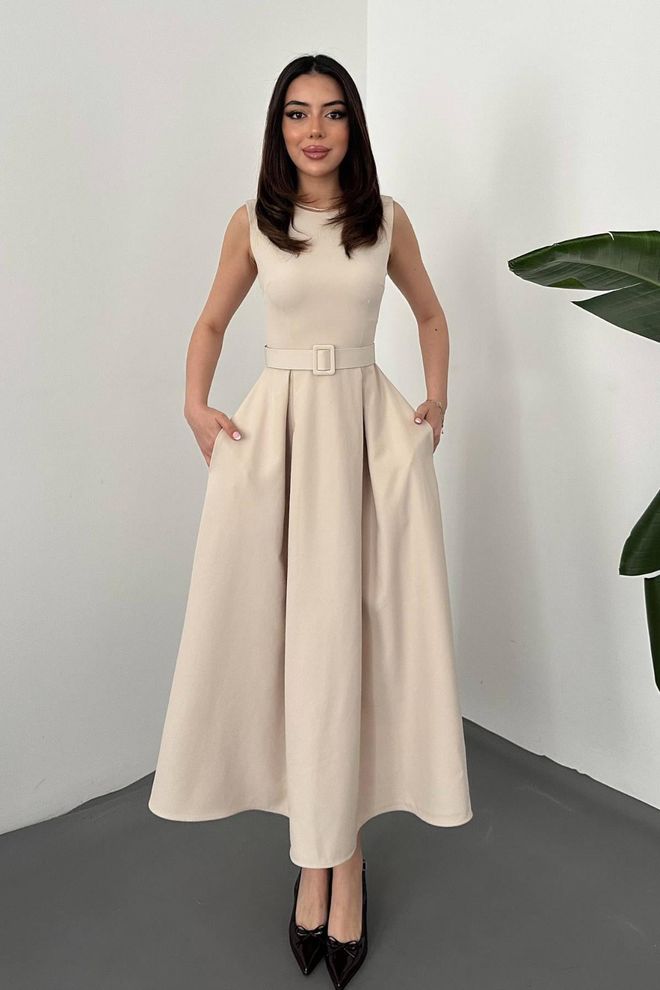 Wholesale Women's Beige Dress Styles, Prices - Lonca