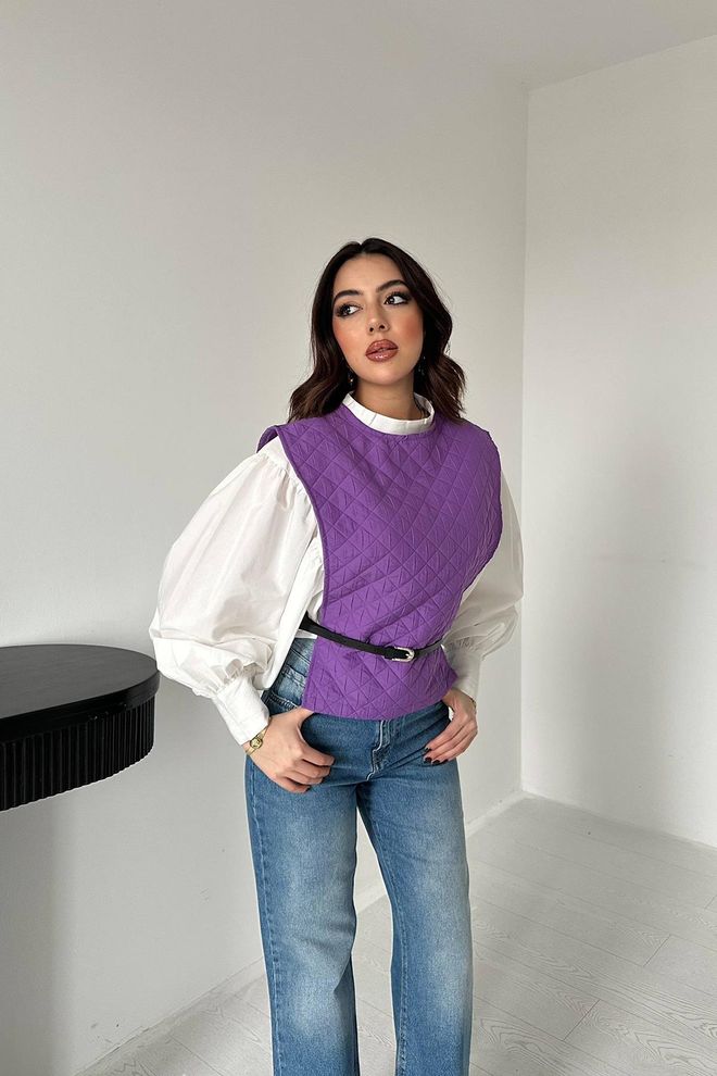 Elisa Set Violet Casual Elegant Boho Îmbrăcăminte cu ridicata Lejer