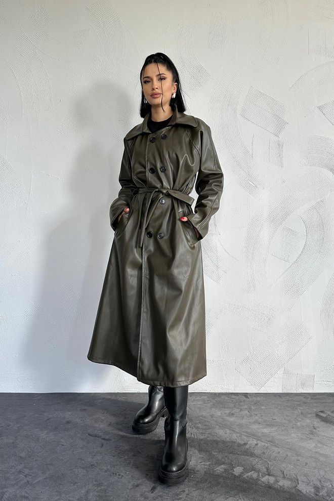 Elisa Trench con maniche raglan Cachi Abbigliamento all'ingrosso Casuale
