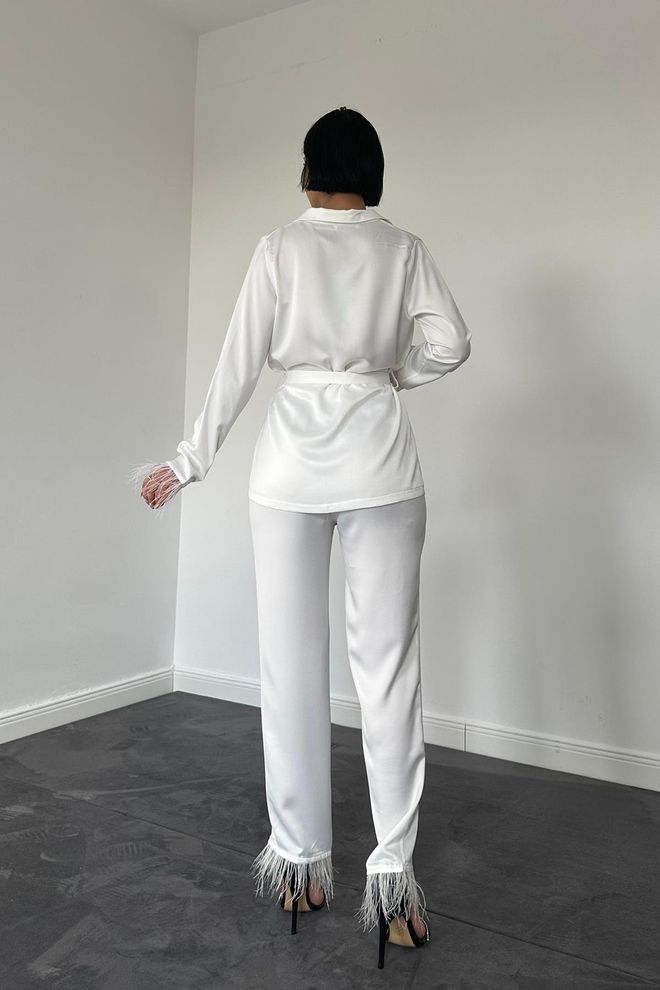 L&C White Elegant Formal Glam Set Wholesale Clothing Work