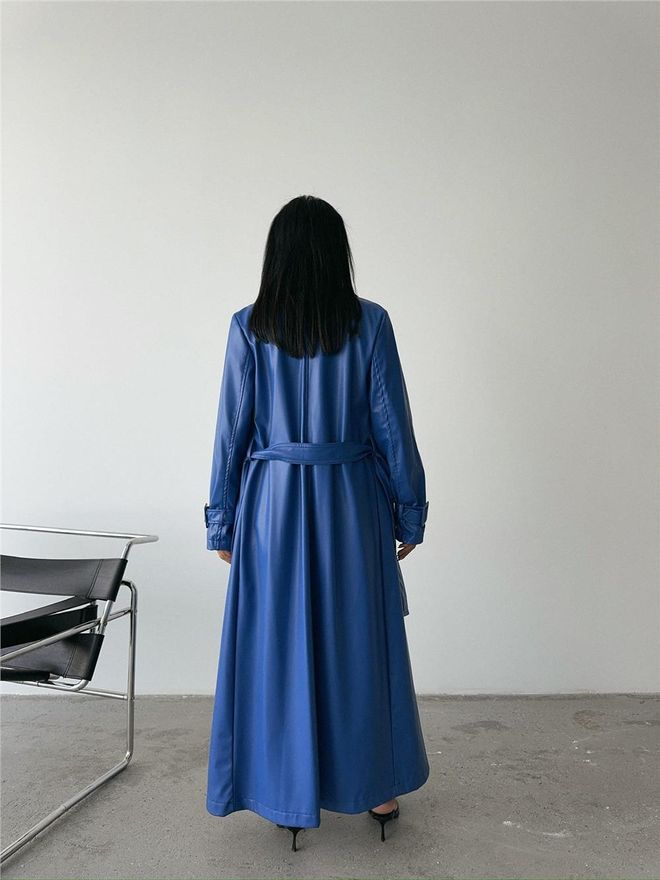 ESPADA Gabardine Azul Elegante Formal Roupas por atacado 5