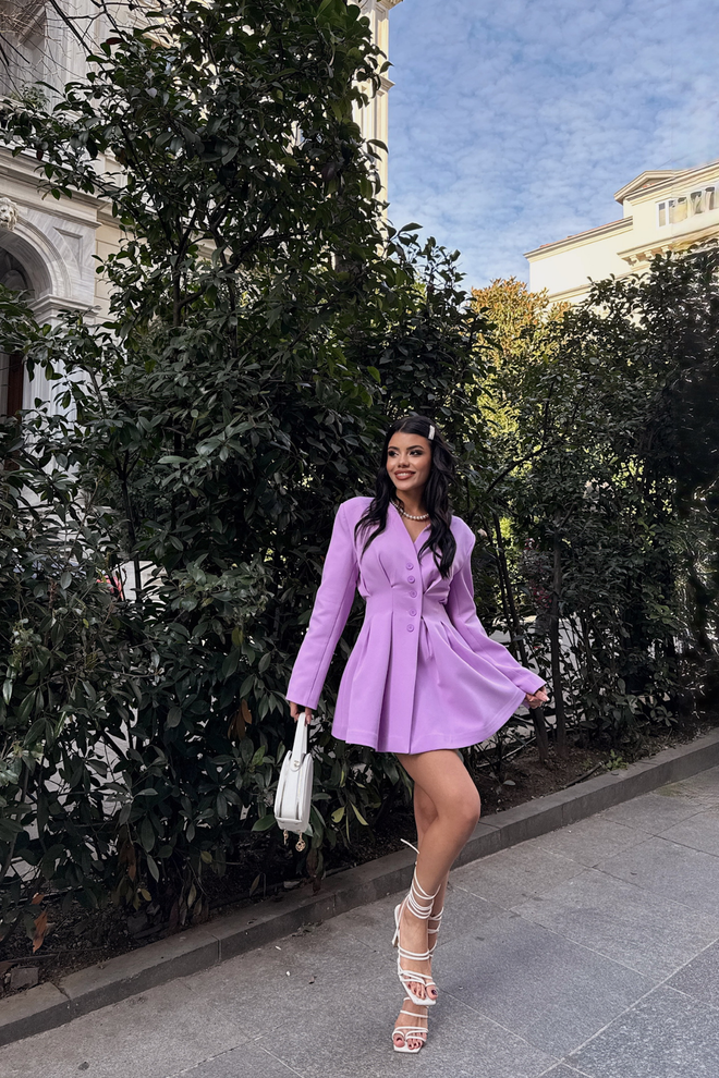 Ello Jackenkleid Mit Detailreichen Nähten Großhandelskleidung Elegant