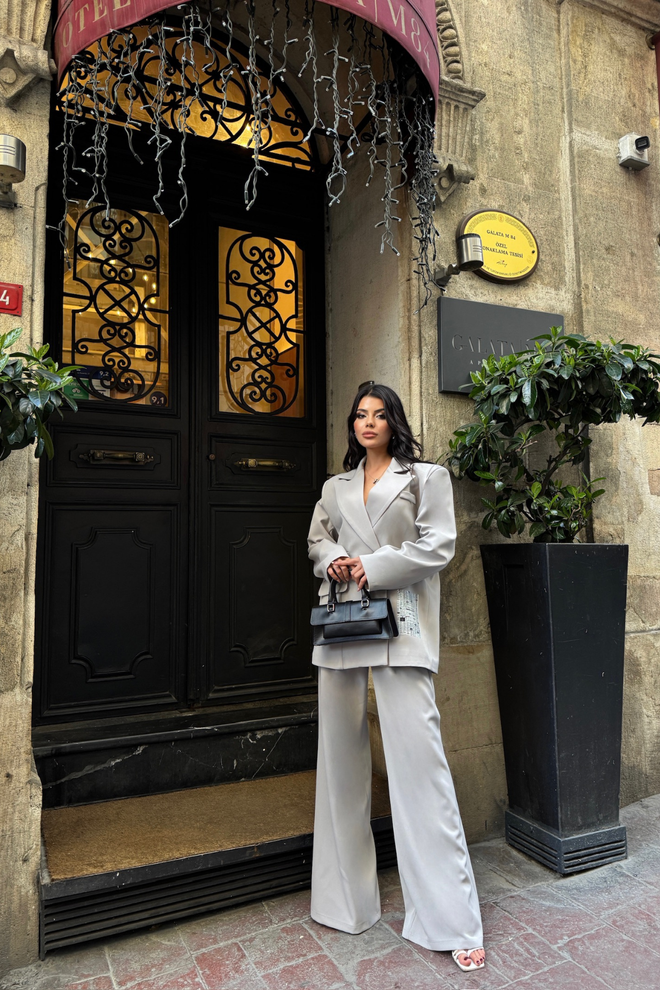 ESPADA Бежевый Формальный Негабаритный Поставил Оптовая продажа одежды Повседневный