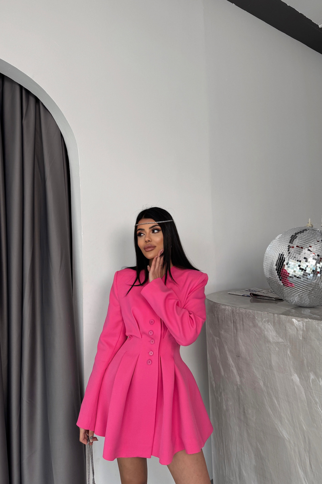 Ello Jacket Dress Collar Detailed Wholesale Clothing Cotton