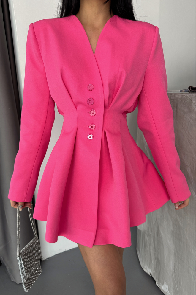 Ello Jacket Dress Collar Detailed Wholesale Clothing Evening
