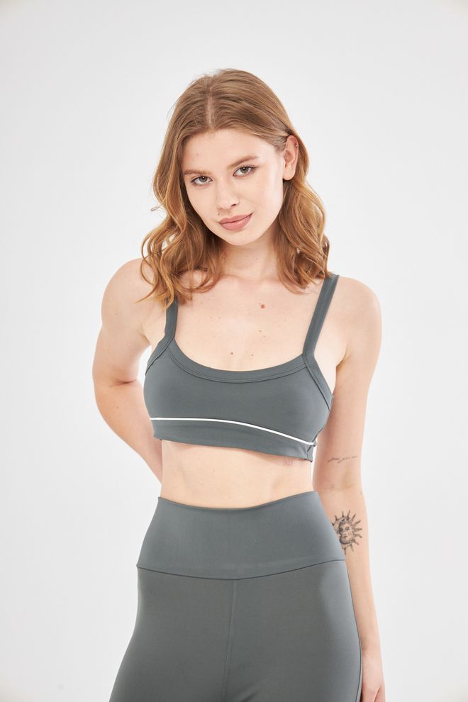 Evable Top Ally En Color Verde Ropa al por mayor Deporte