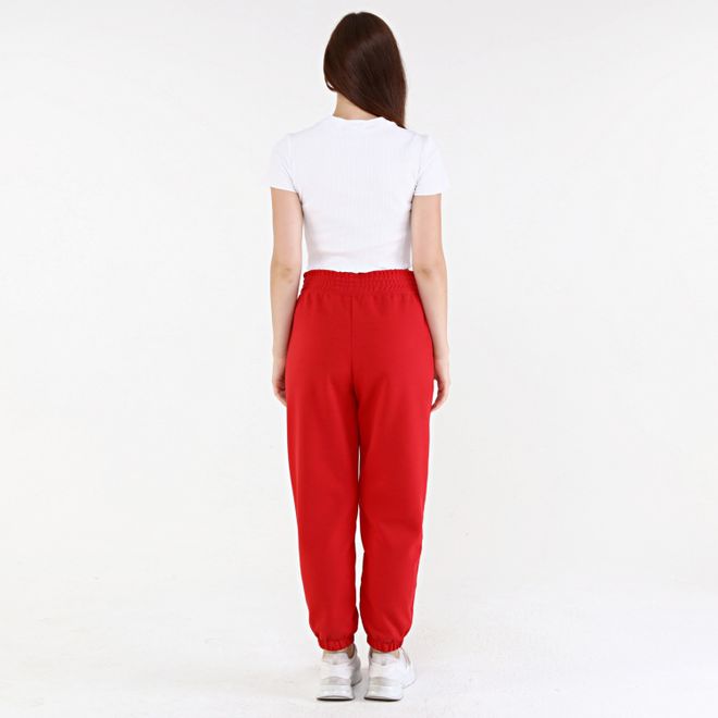 Evable Pantaloni Da Jogging In Pile Seal Performance Con Tasche Rosso Abbigliamento all'ingrosso 5