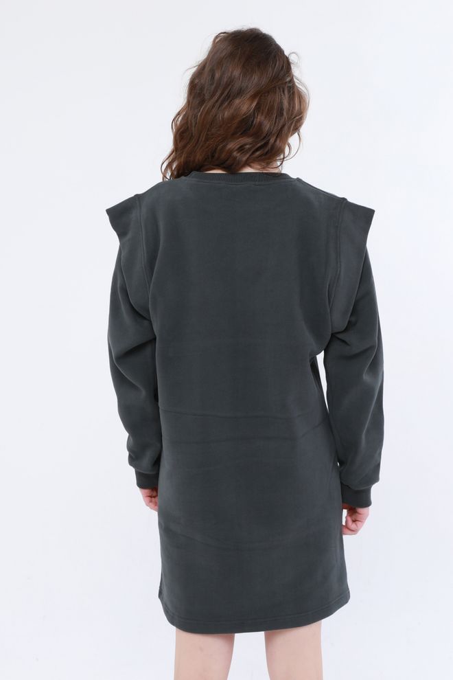 Evable „Eona“ Megztinio Suknelė Su Rankovėmis Chaki Didmeninė prekyba drabužiais Varpo formos rankovė