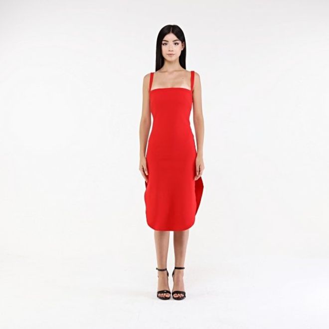 Evable You'N Dress Rood Groothandel Kleding Formeel