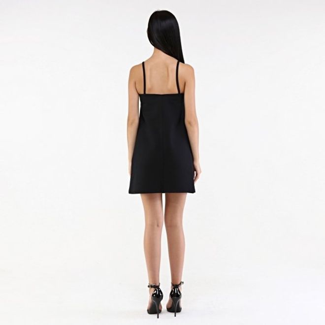 Evable Vestido Preto Roupas por atacado 5