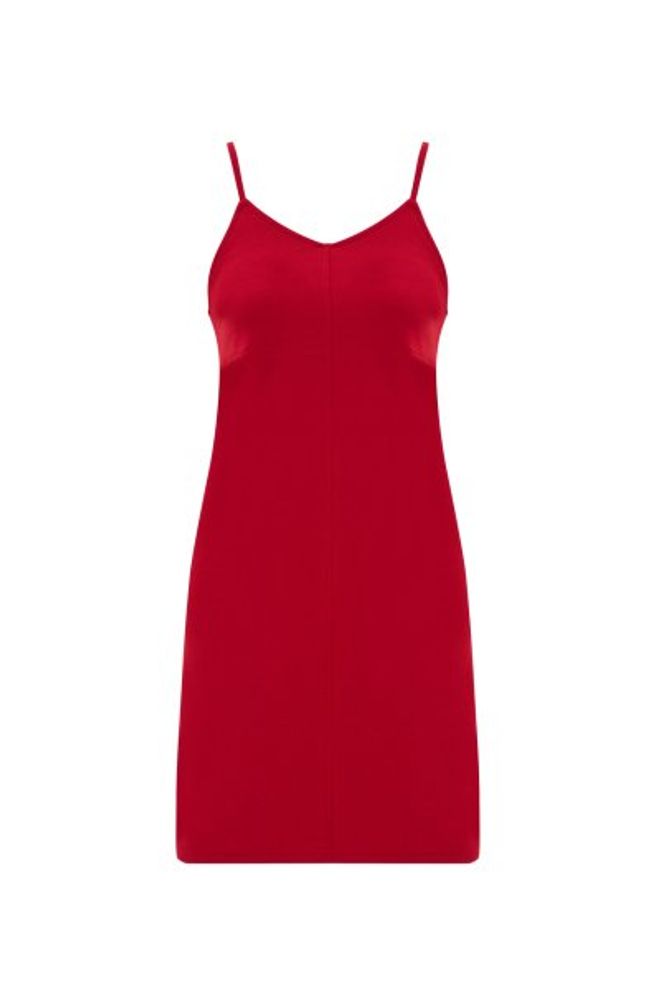 Evable Fou Jurk Rood Groothandel Kleding Casual