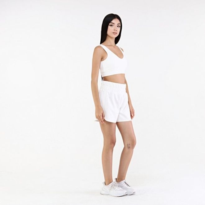 Evable Vurde Shorts White Wholesale Clothing Spring