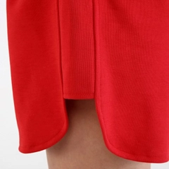 Veleprodajni model oblačil nosi 20079 - Vurde Shorts - Red, turška veleprodaja Kratke hlače od Evable