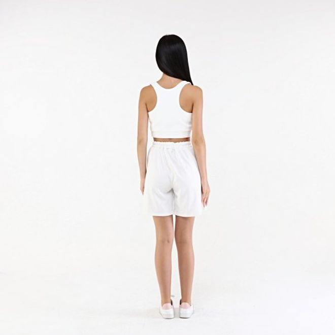 Evable Marfe Shorts White Wholesale Clothing 5