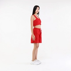 Veľkoobchodný model oblečenia nosí 20083 - Marfe Shorts - Red, turecký veľkoobchodný Šortky od Evable