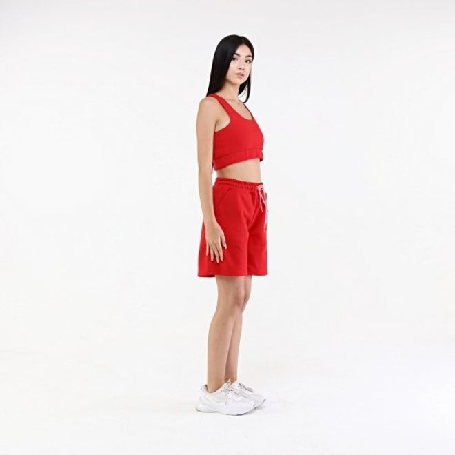 Evable Marfe Shorts Red Wholesale Clothing Spring