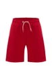 Una modelo de ropa al por mayor lleva 20083-marfe-shorts-red,  turco al por mayor de 
