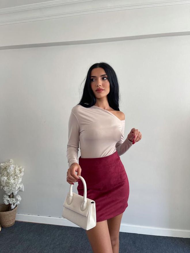Ezgi Nisantasi Blusa De Un Hombro Ropa al por mayor Elegante
