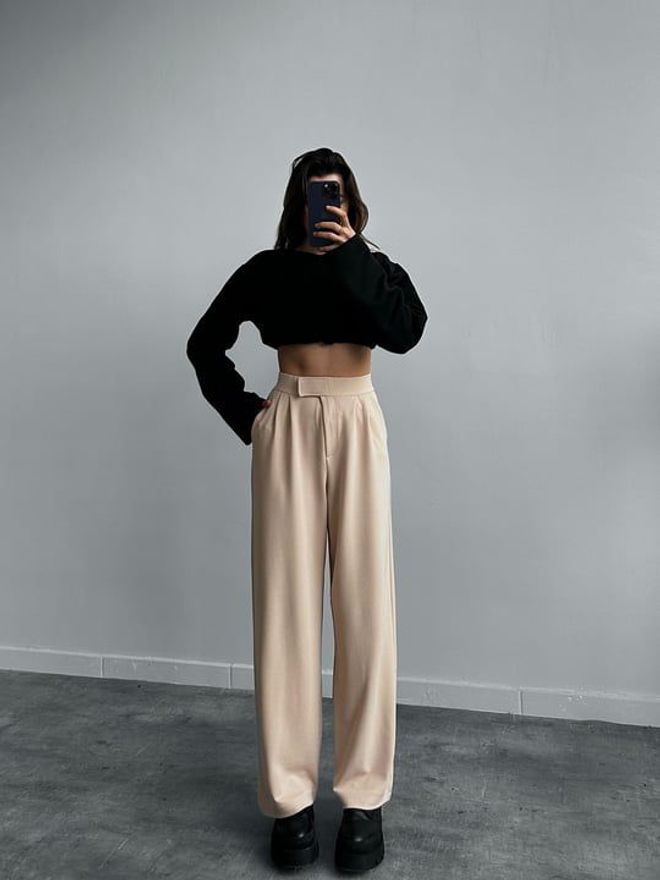 Ezgi Nisantasi Pantalones Ropa al por mayor Formal