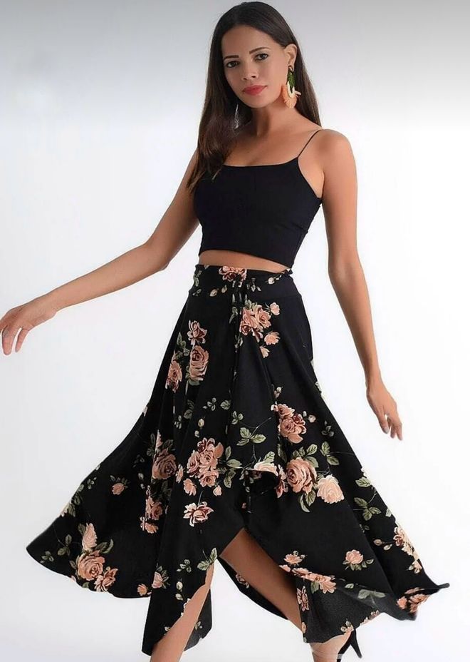 Ezgi Nisantasi Gonna Con Cintura Abbigliamento all'ingrosso Casuale
