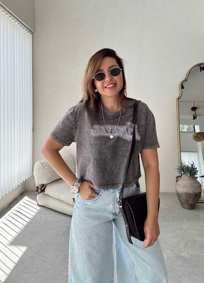 Ezgi Nisantasi Raccolto Lavato Abbigliamento all'ingrosso Casuale